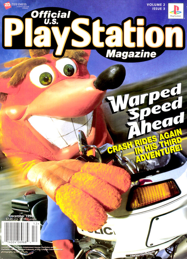 Official U.S. PlayStation Magazine Issue 015 (December 1998) cover